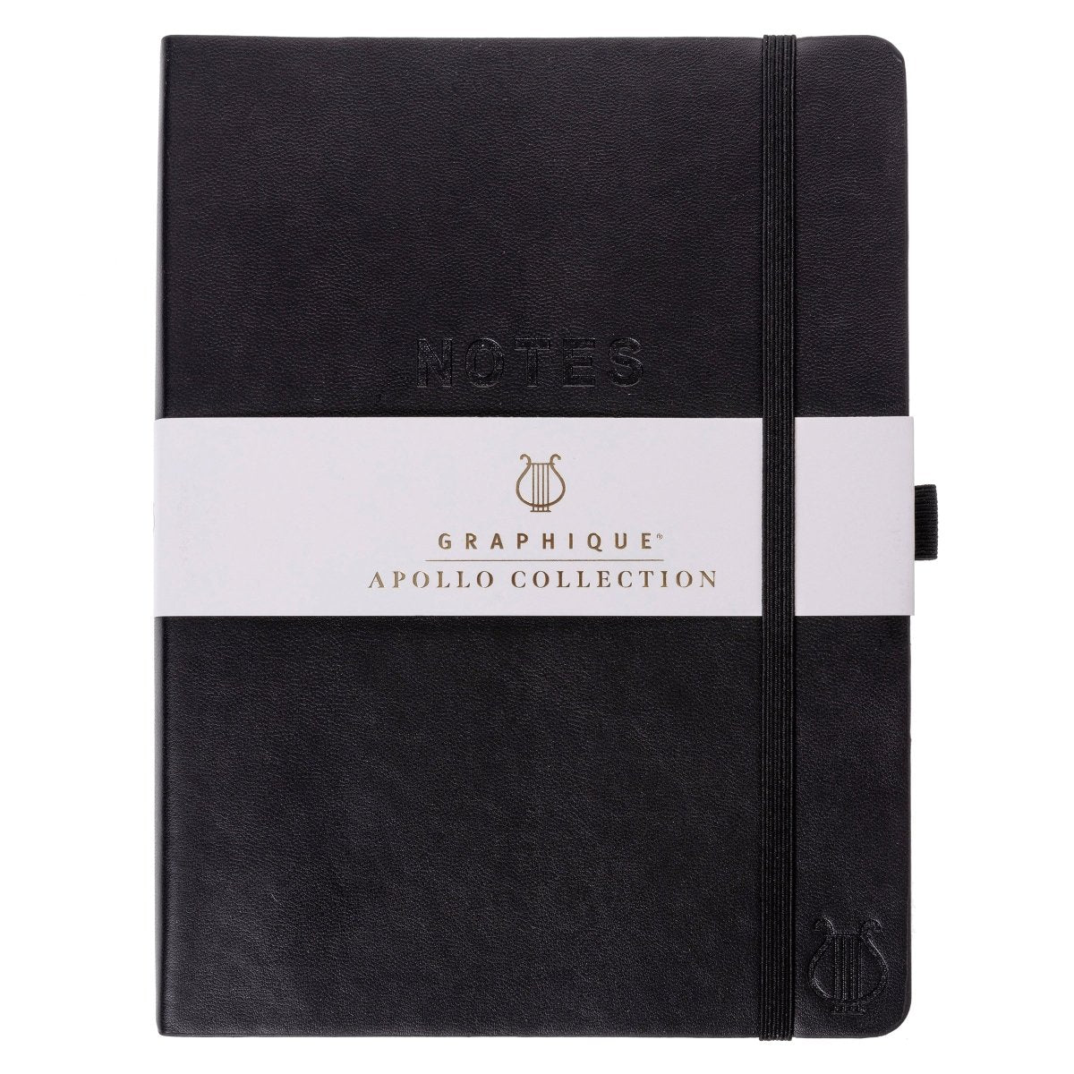 Apollo Collection Black Vegan Leather Journal - Image 7