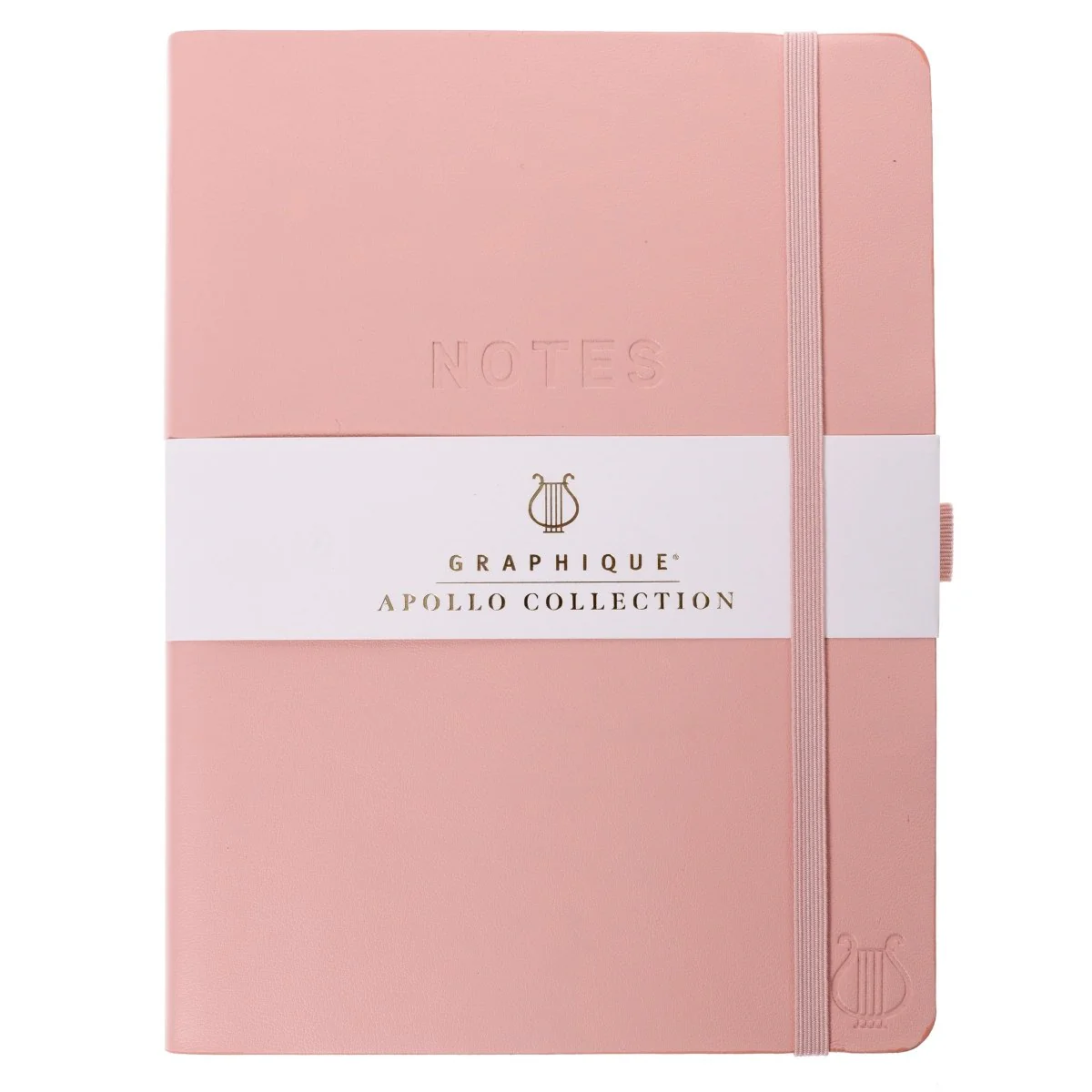 Apollo Collection Pink Vegan Leather Journal - Image 7