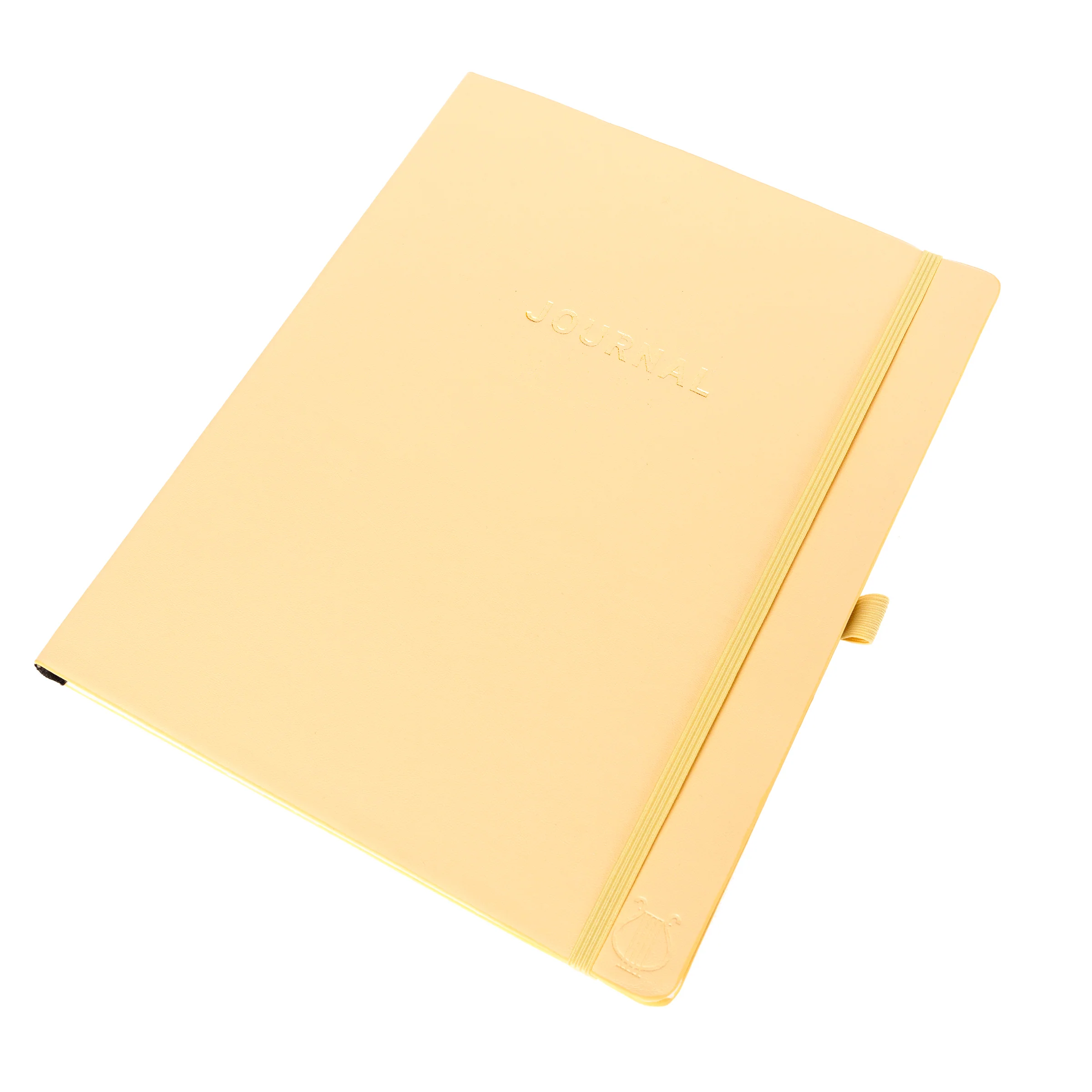 Apollo Collection Yellow 8 x 10 Vegan Leather Journal - Image 4