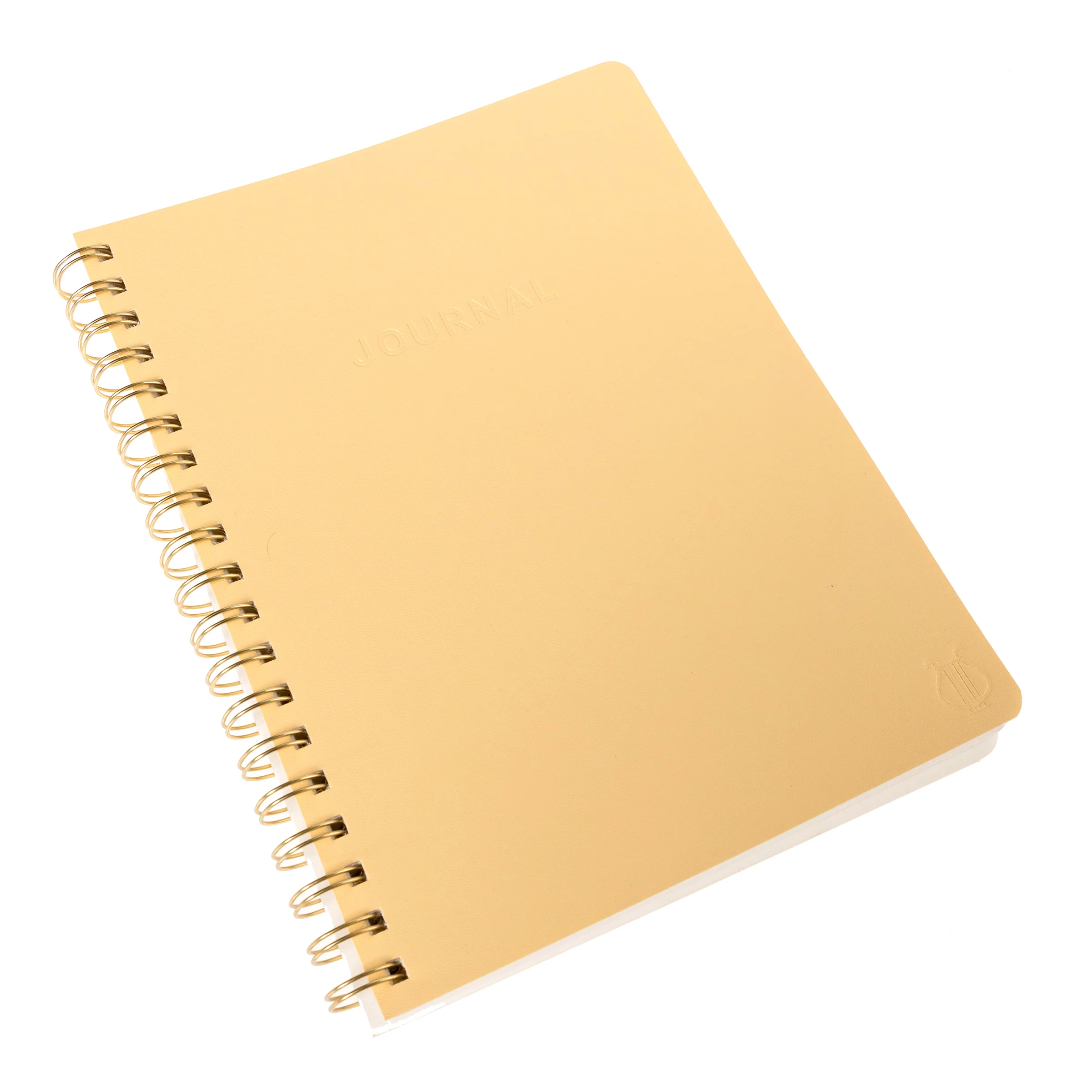 Apollo Collection Yellow  Vegan Leather Journal - Image 4