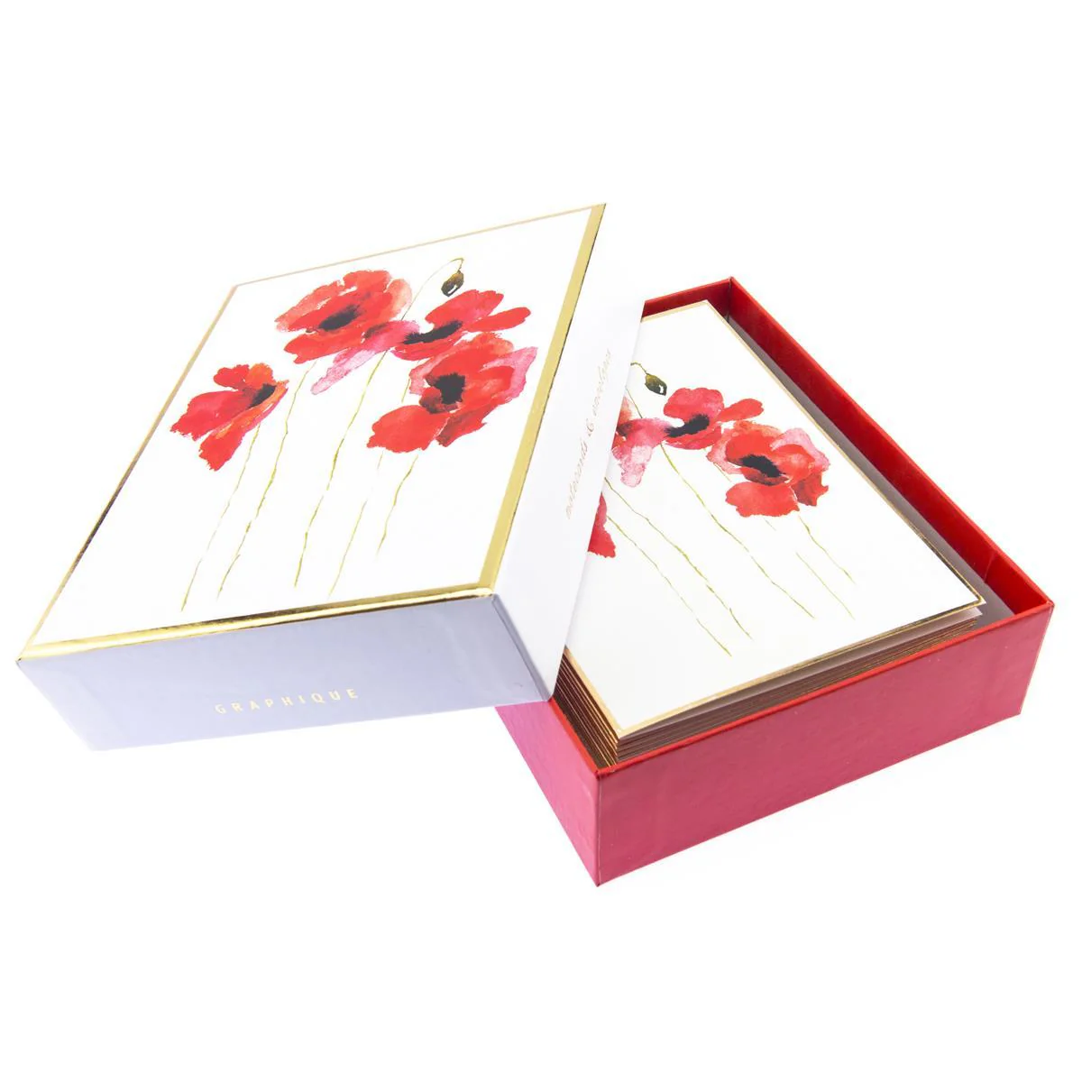 Watercolor Floral Keepsake Boxed Cards - Image 3