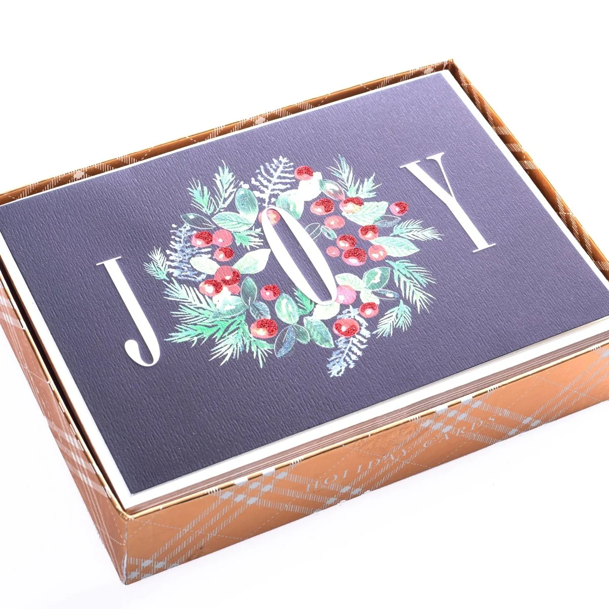 Classic Wreath Holiday Boxed Cards - Image 4