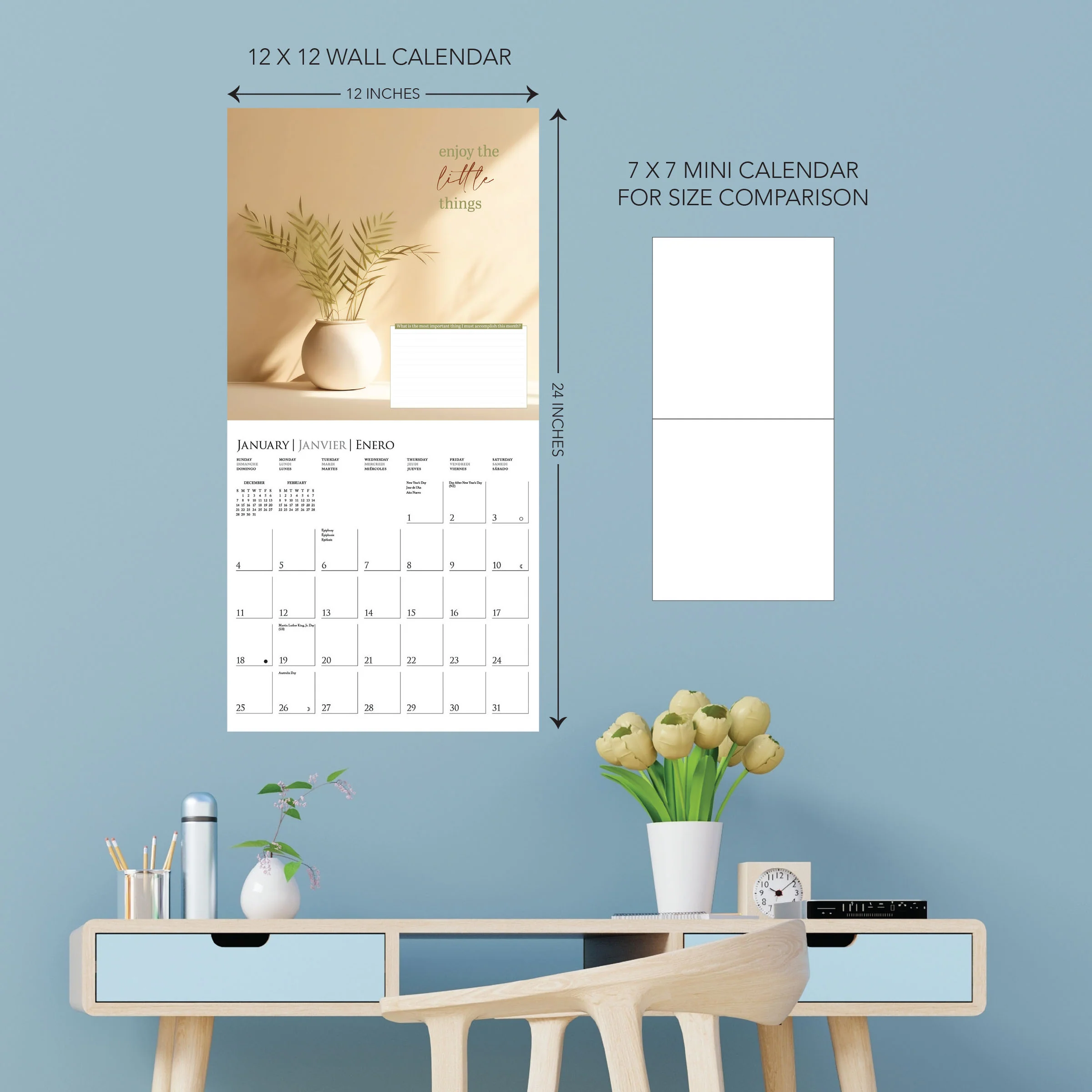 A Fresh Start 12 x 12 Wall Calendar - Image 5
