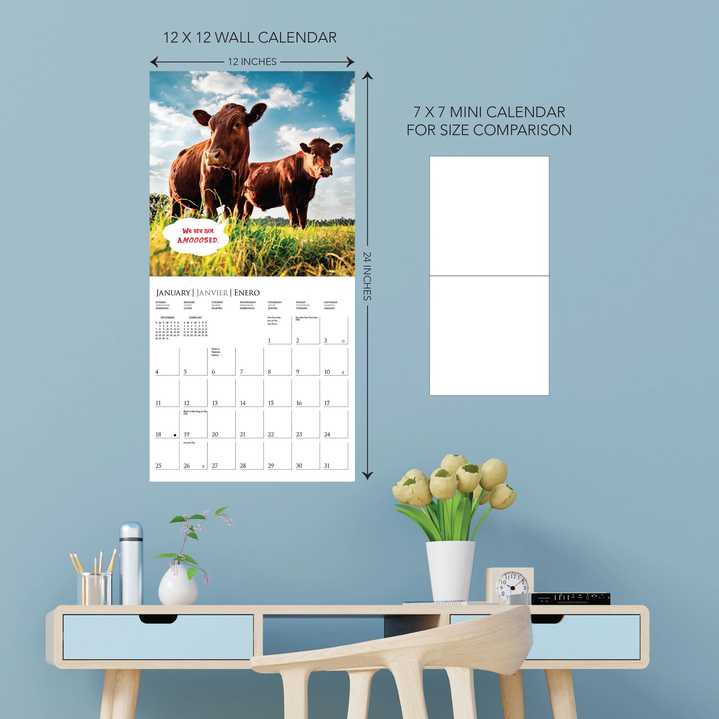 On the Farm 12 x 12 Wall Calendar - Image 5