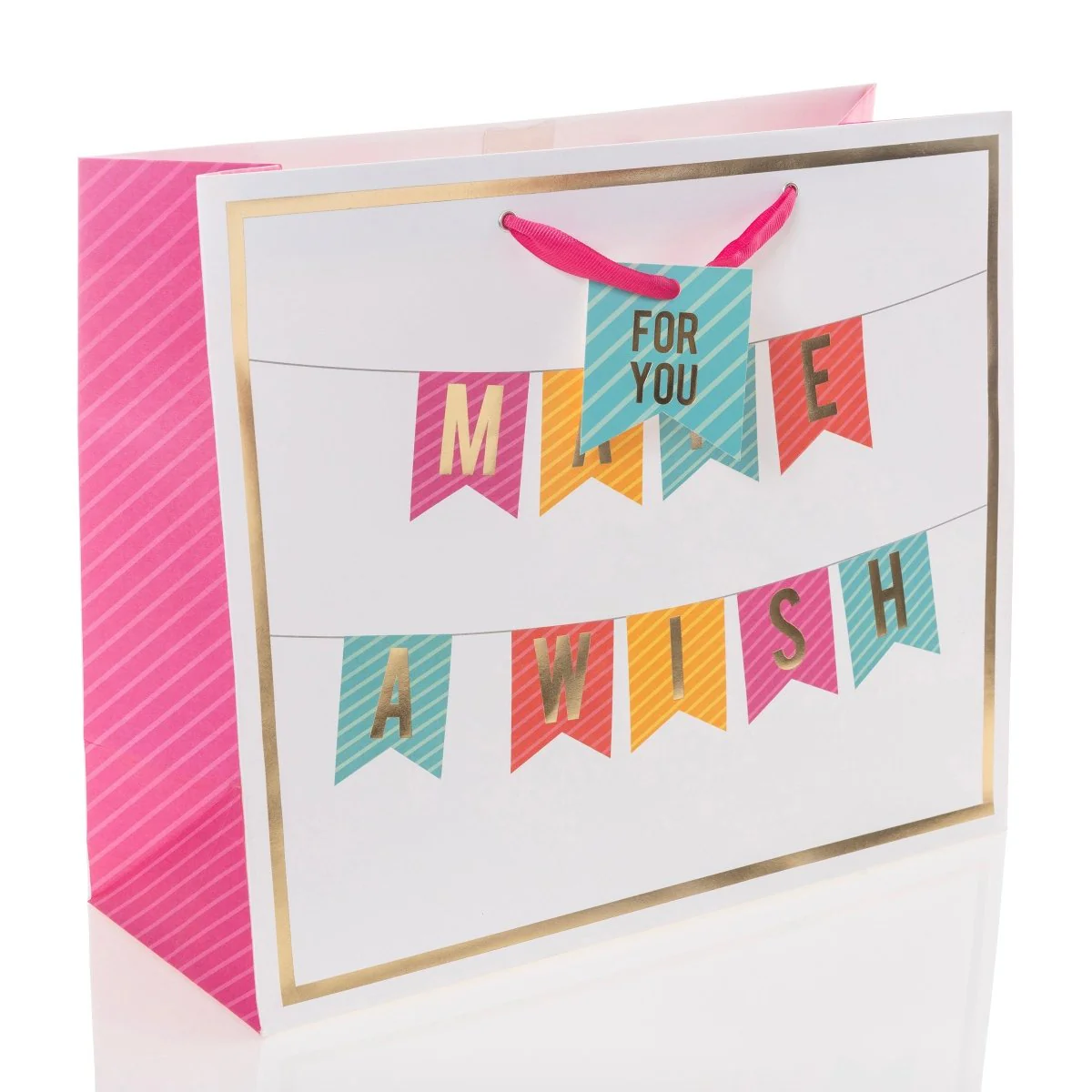 Make A Wish Flag Large Landscape Gift Bag - Image 4