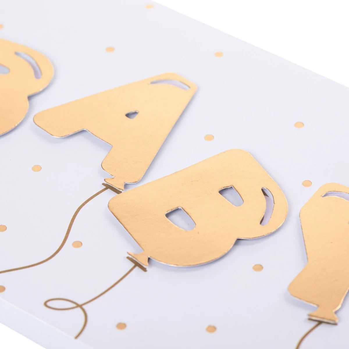 Balloons Baby Handmade Card - Image 3