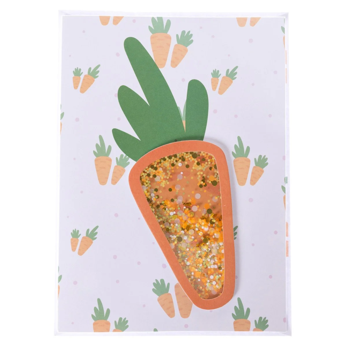 Carrot Easter Handmade Card - Image 3