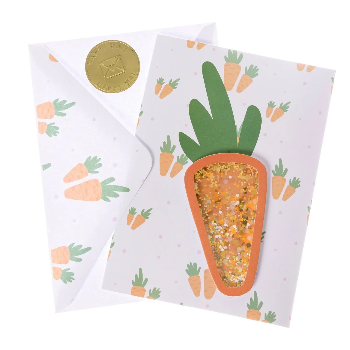 Carrot Easter Handmade Card - Image 5
