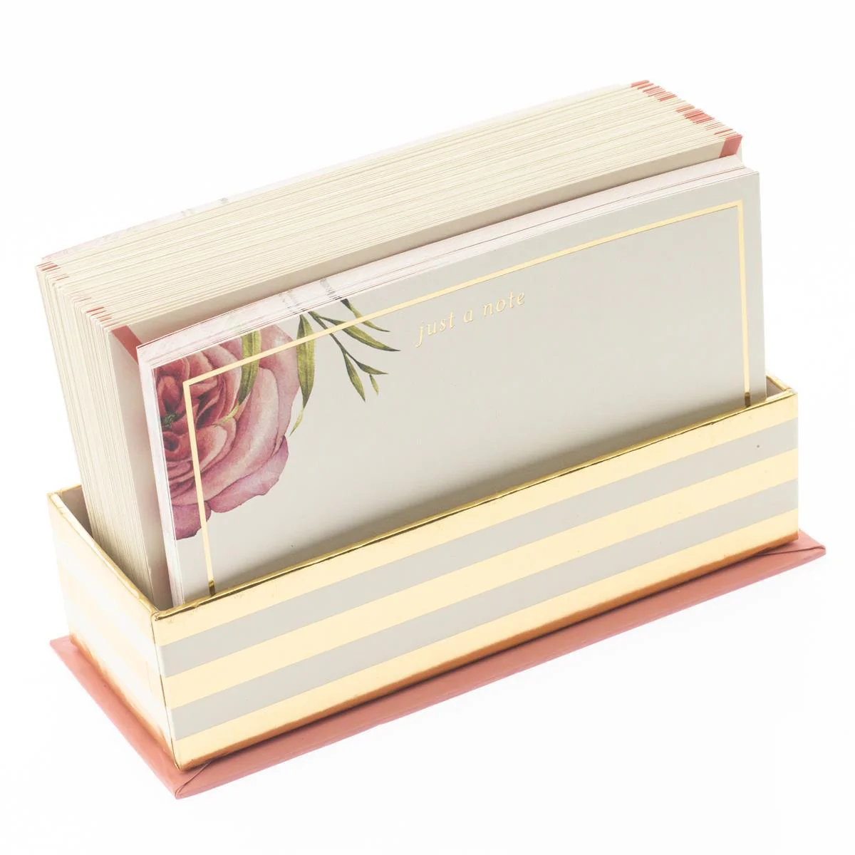 Coral Floral Flat Notes - Image 3