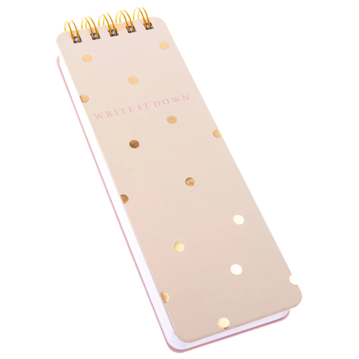 Cream Polka Dot Reporter Notepad - Image 3