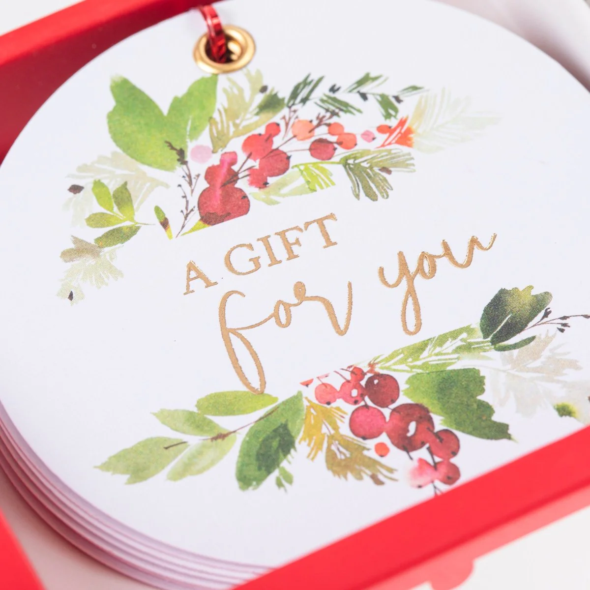 Holly Holiday Gift Tags - Image 4